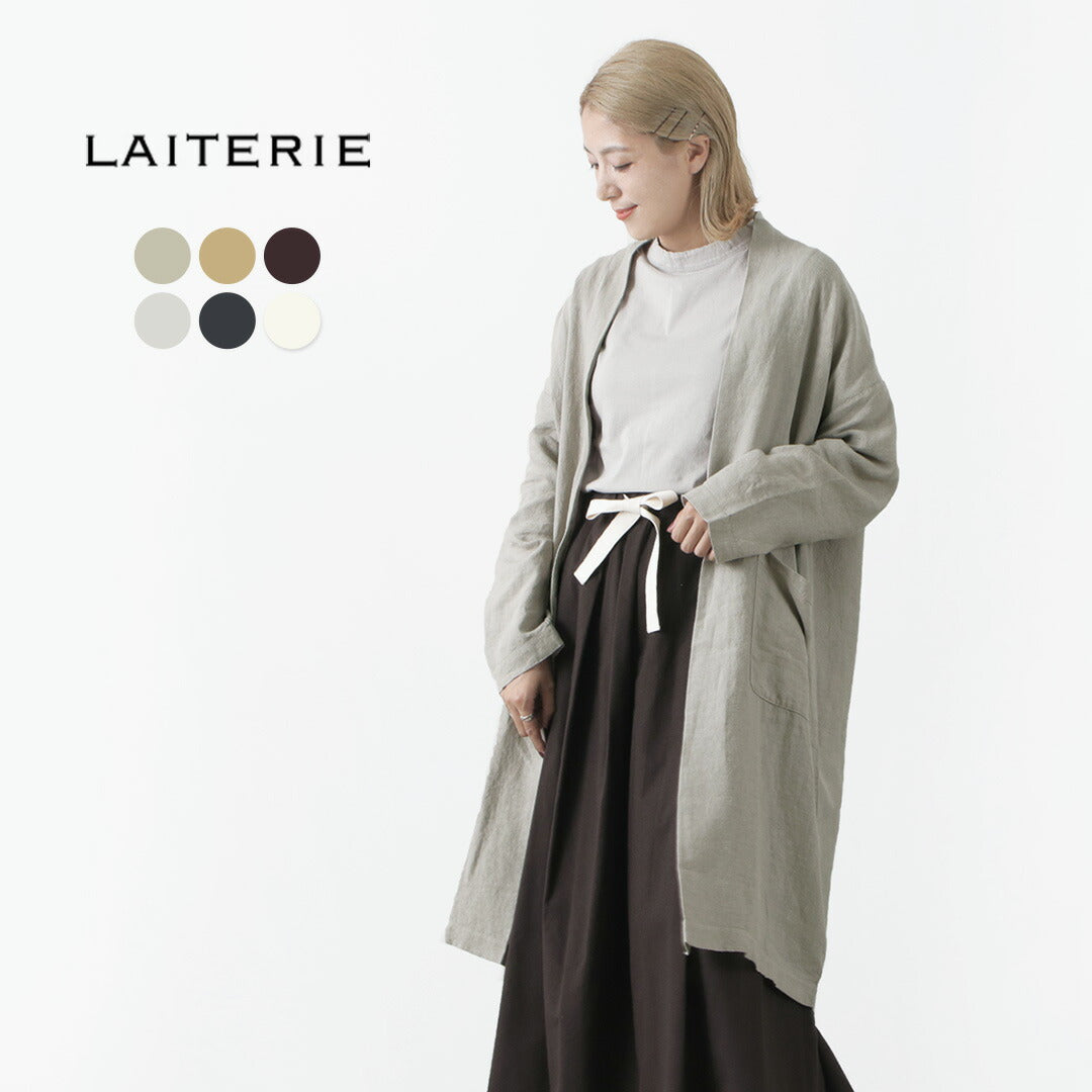 30％OFF】LAITERIE（レイトリー） リユール リネン ローブ｜ROCOCO ONLINE STORE