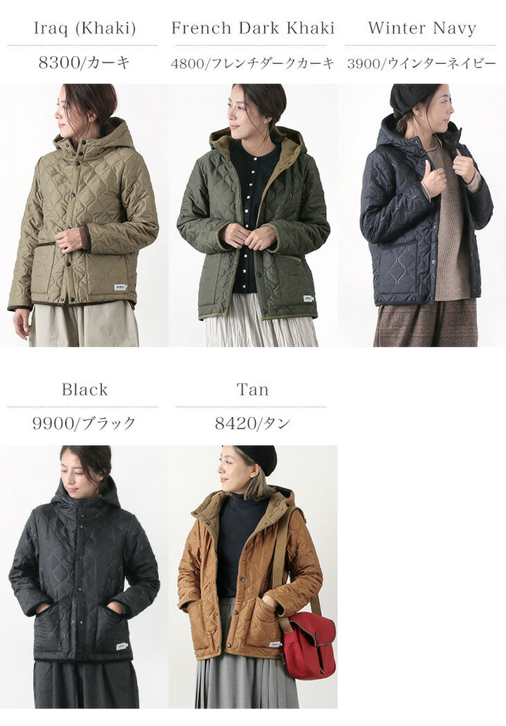 ARMEN（アーメン） リバーシブル フーデッド キルティング ジャケット / アウター / NAM1752 / REVERSIBLE HO –  ROCOCO ONLINE STORE