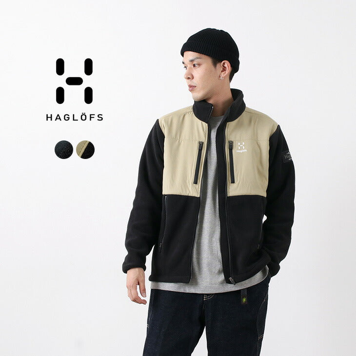 HAGLOFS（ホグロフス）コンビネーション フリースジャケット / メンズ