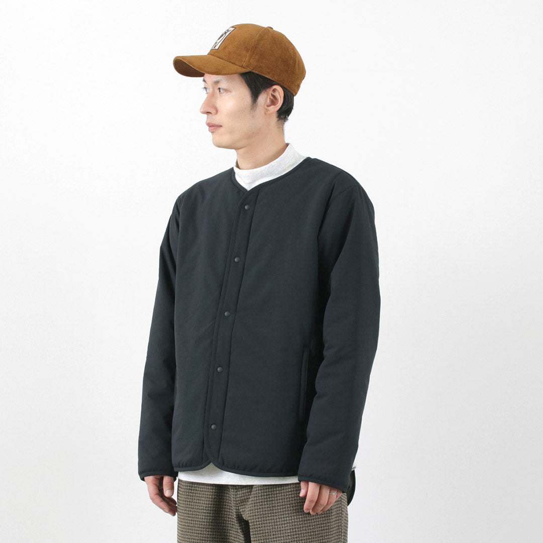DESCENTE ddd（デサントディーディーディー） パフジャケット メンズ アウター カーディガン ダウン インナーダウン ミッドレイヤー 軽量 中綿 DHMUJC34