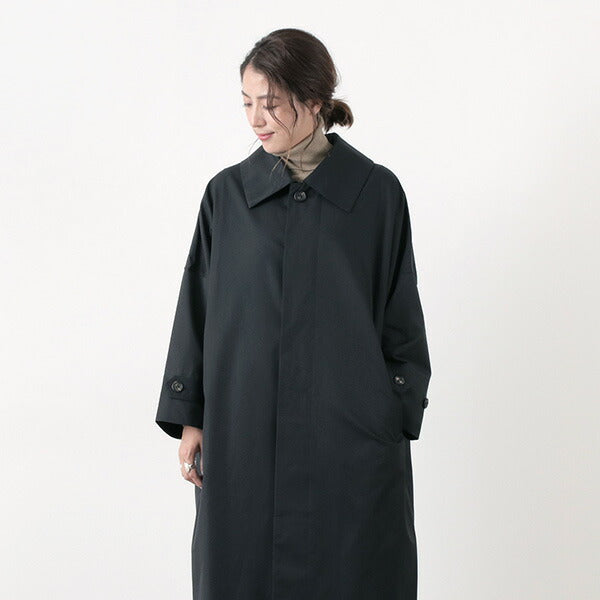 HONNETE（オネット） ニュー ラウンドカラー コート / レディース / アウター / ロング / ワイド / HO-20AW CO11 /  NEW ROUND COLLAR COAT / liou クリスマス プレゼント ギフト