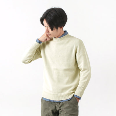 【20％OFFクーポン対象！】SOGLIA（ソリア） ウィナーズ シームレス メリノウール クルーネックセーター ニット ラグラン メンズ レディース ユニセックス ホールガーメント 日本製 WEANERS SEAMLESS SWEATER クリスマス プレゼント ギフト