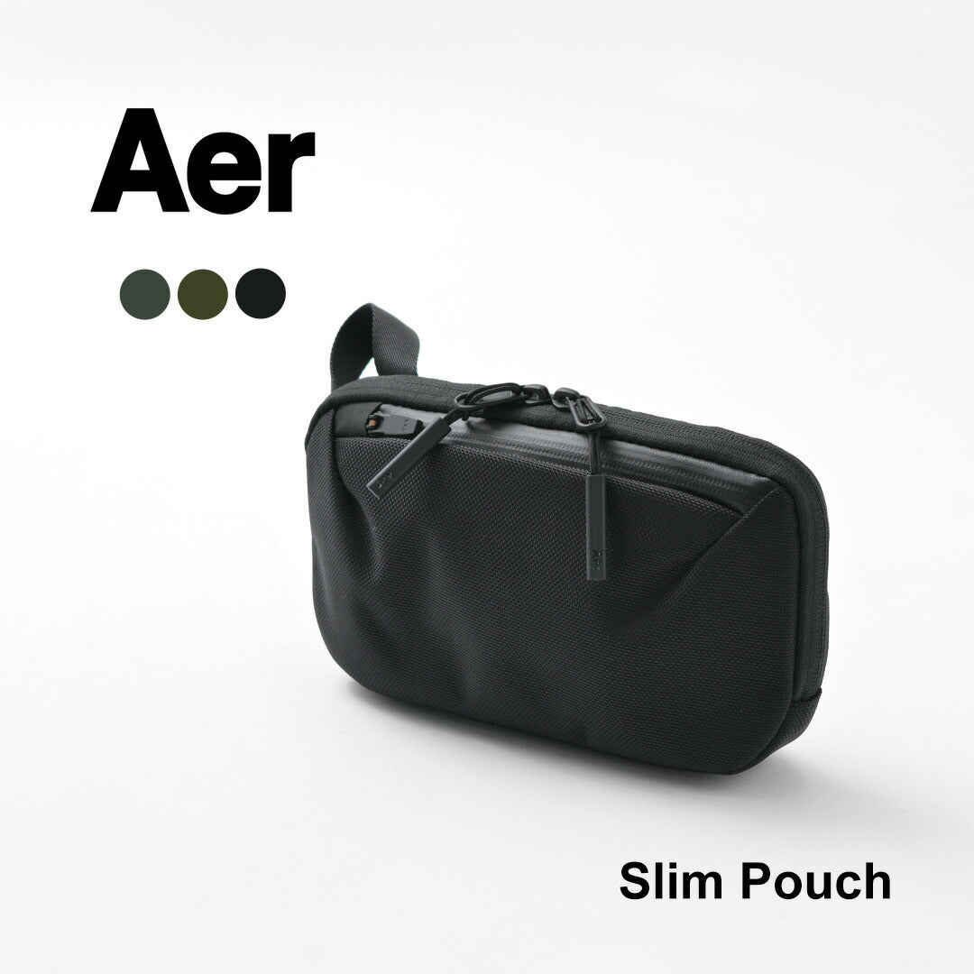 Aer(エアー)Slim Pouch X-PAC AER-91009 青臭い スリムポーチ