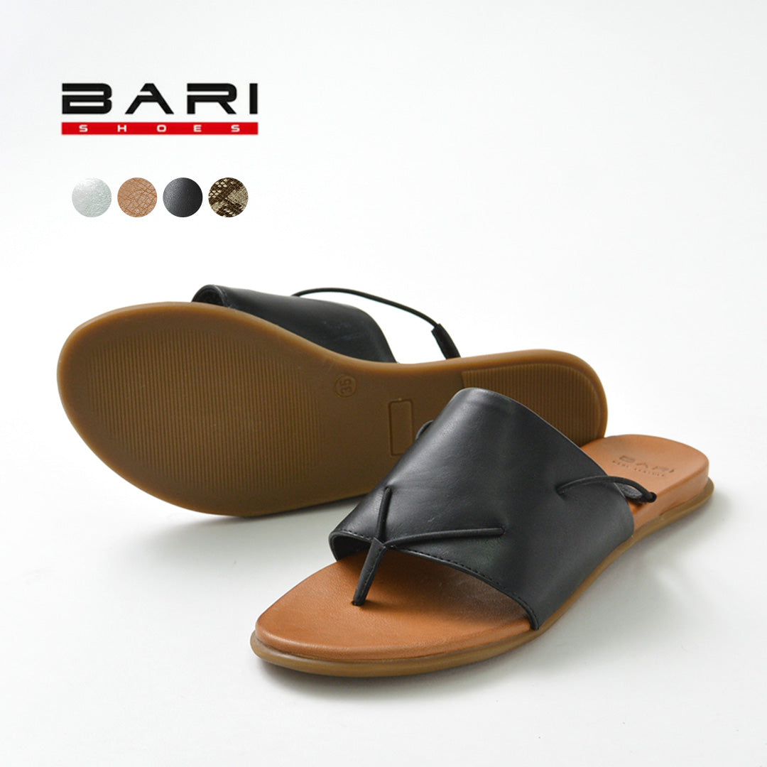 30％OFF】BARI（バリ） レザー トング フラット サンダル / レディース