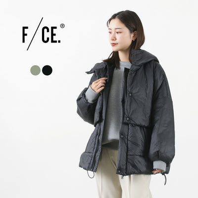 【まとめ買いで最大30％OFFクーポン】【30％OFF】F/CE.（エフシーイー） レイヤード パディングブルゾン レディース アウター ジャケット ショート エコダウン ベスト 3WAY SOLOTEX 日本製 NEW LAYERED PADDING BLOUSON クリスマス プレゼント ギフト【セール】
