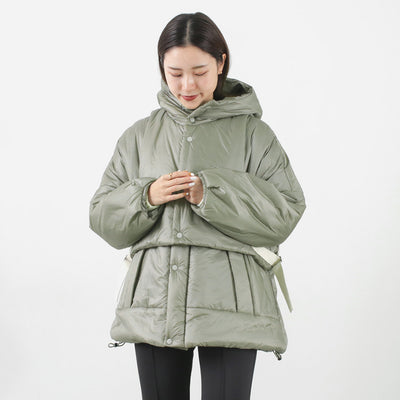【まとめ買いで最大30％OFFクーポン】【30％OFF】F/CE.（エフシーイー） レイヤード パディングブルゾン レディース アウター ジャケット ショート エコダウン ベスト 3WAY SOLOTEX 日本製 NEW LAYERED PADDING BLOUSON クリスマス プレゼント ギフト【セール】