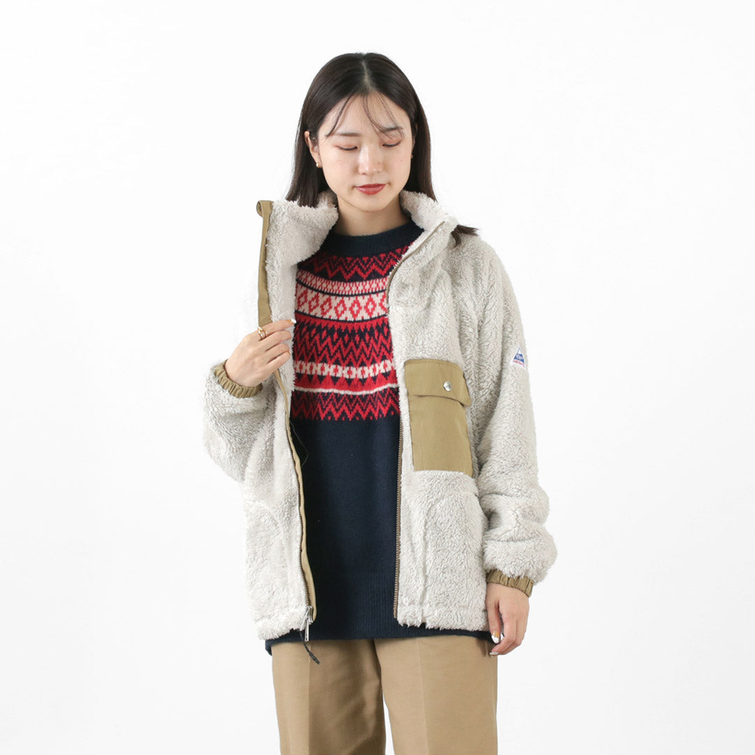 【まとめ買いで最大30％OFFクーポン】【20％OFF】CAPE HEIGHTS（ケープハイツ） リバス フリース ジャケット レディース アウター パーカー もこもこ 羽織り ハイネック 暖かい アウトドア ゆったり WMNS RIVAS FLEECE クリスマス プレゼント ギフト【セール】