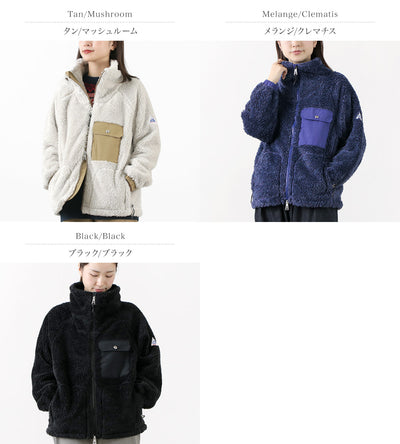 【まとめ買いで最大30％OFFクーポン】【20％OFF】CAPE HEIGHTS（ケープハイツ） リバス フリース ジャケット レディース アウター パーカー もこもこ 羽織り ハイネック 暖かい アウトドア ゆったり WMNS RIVAS FLEECE クリスマス プレゼント ギフト【セール】