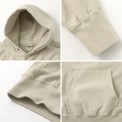 BARNS（バーンズ） 90S ヴィンテージプルパーカー メンズ トップス スウェット フーディー サイドリブ 日本製 90S SLD PULL PARKA