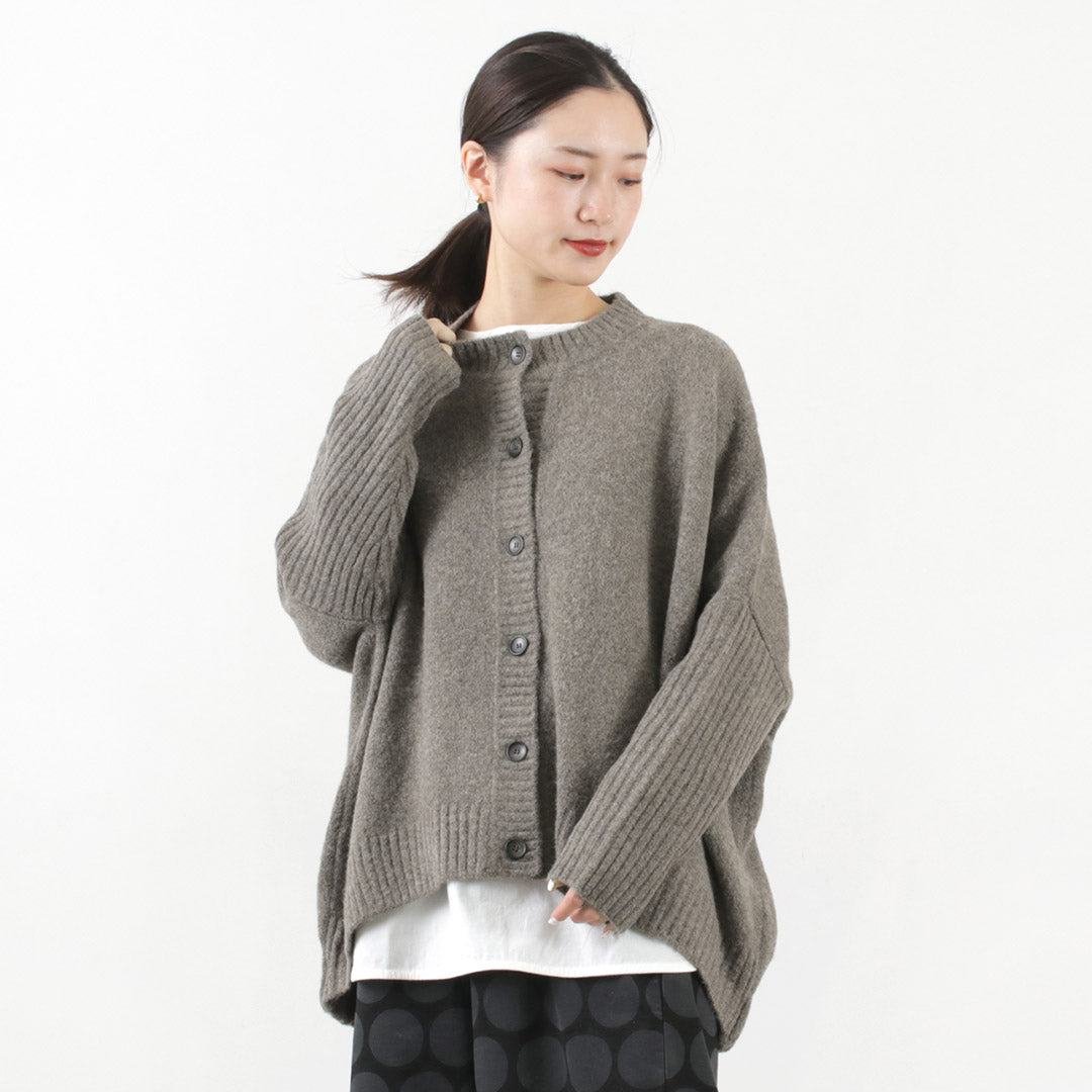 2点10％OFF対象！1/16(木) 09:59まで】【30％OFF】MAO MADE（マオメイド） ヤクフィール バック ギャザー  クル｜ROCOCO ONLINE STORE