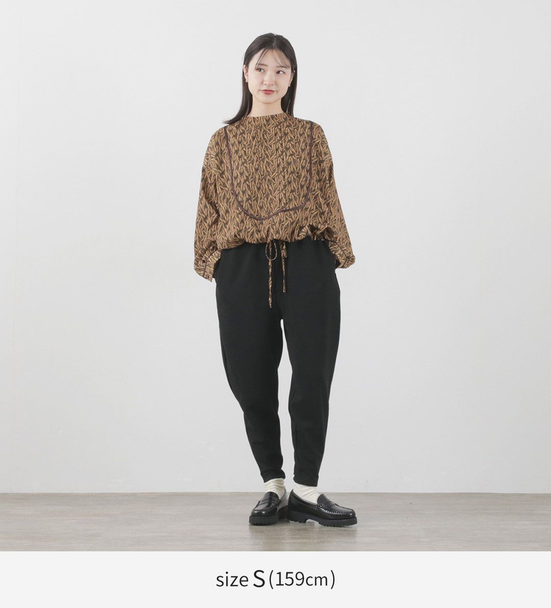 【まとめ買いで最大30％OFFクーポン】【20％OFF】KELEN（ケレン） ジョッパーズトラウザー 裏起毛ジャージー レディース パンツ イージー テーパード ウエストゴム RUNKY JOPPERS TROUSER クリスマス プレゼント ギフト【セール】