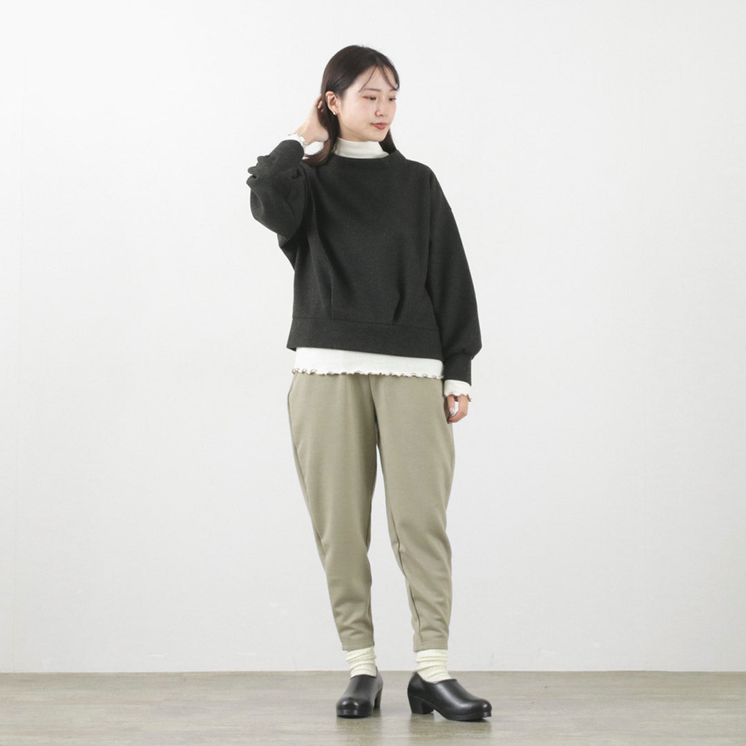 【まとめ買いで最大30％OFFクーポン】【20％OFF】KELEN（ケレン） ジョッパーズトラウザー 裏起毛ジャージー レディース パンツ イージー テーパード ウエストゴム RUNKY JOPPERS TROUSER クリスマス プレゼント ギフト【セール】