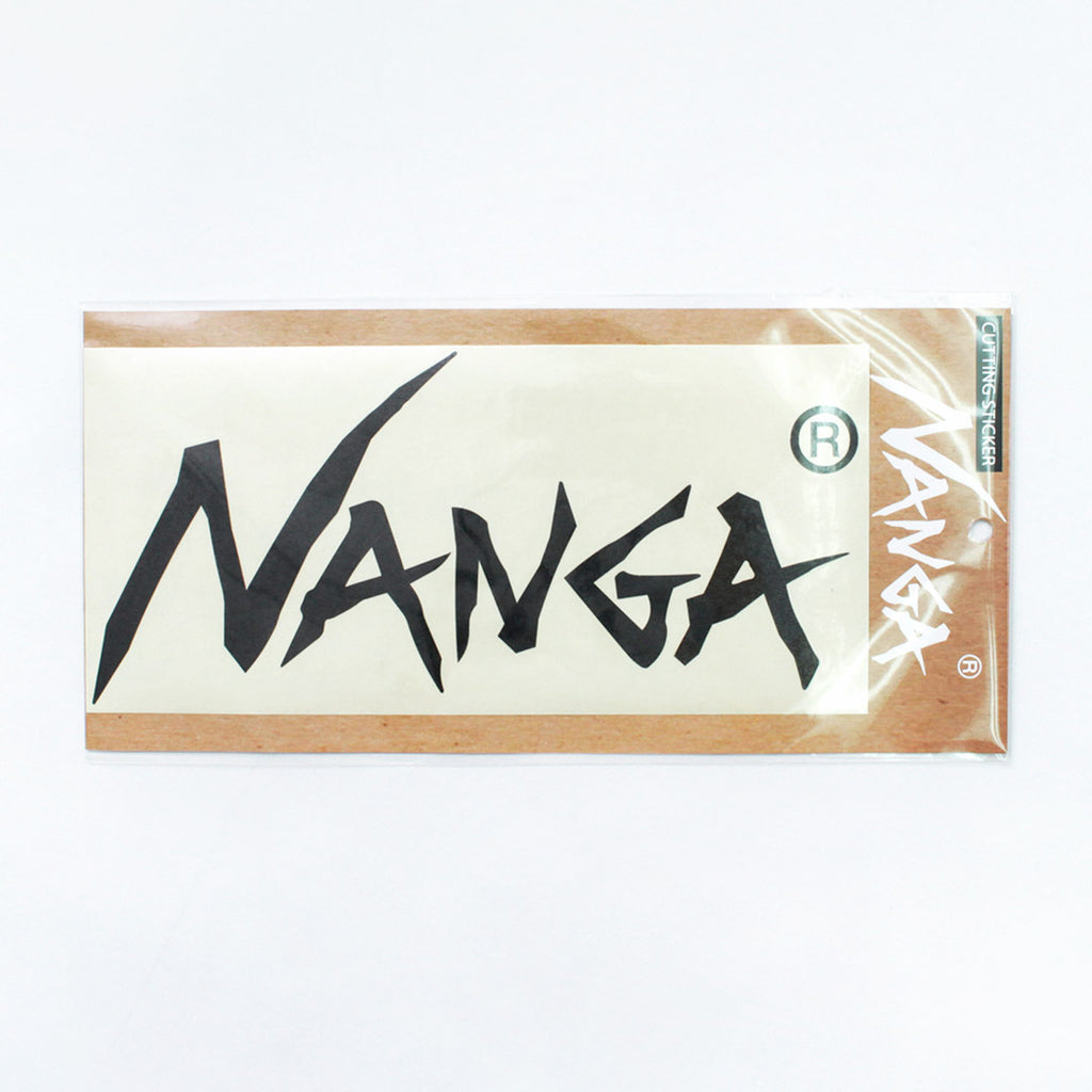 NANGA（ナンガ） ロゴ カッティング ステッカー L / シール / 切り抜き