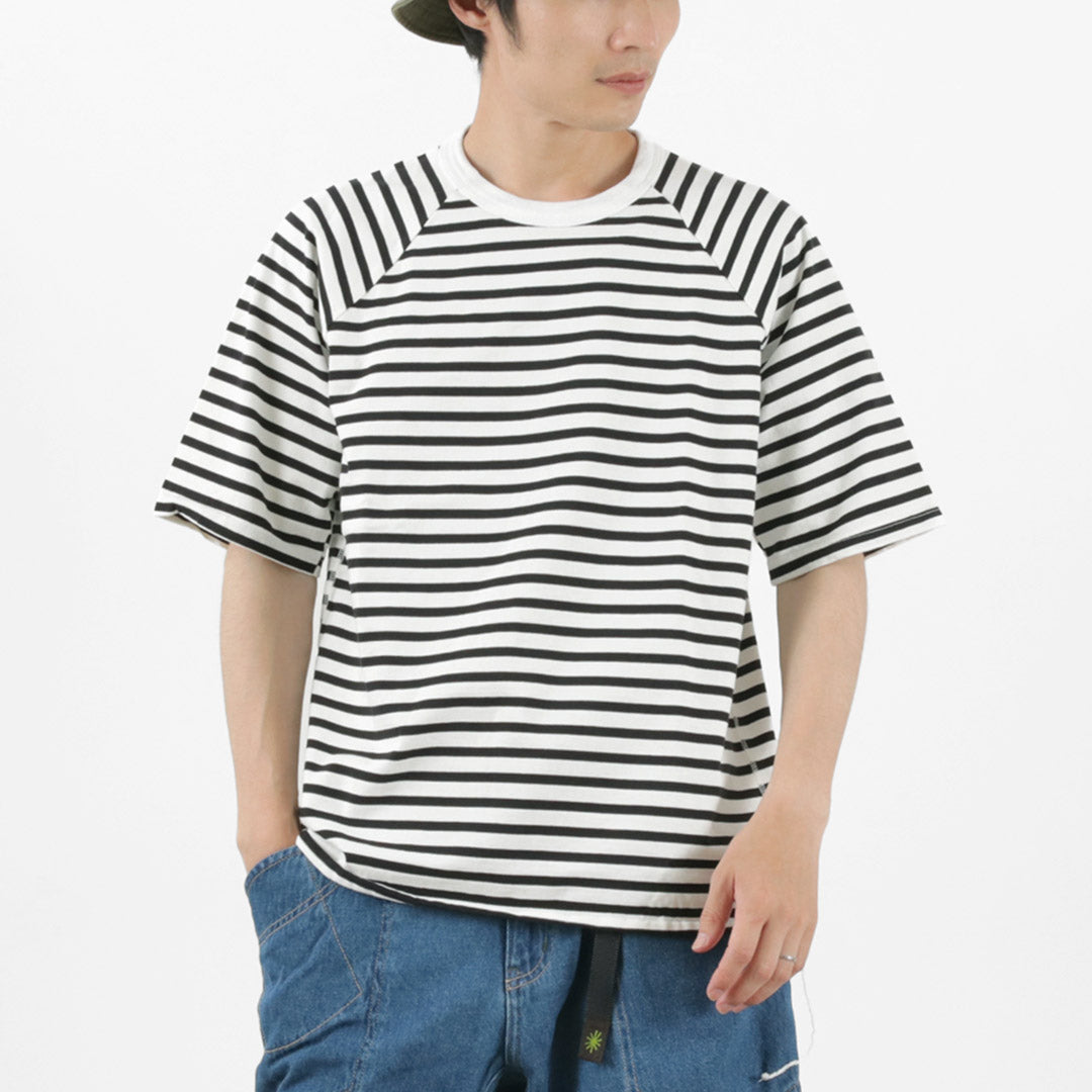 30％OFF】HAVE A GOOD DAY（ハブアグッドデイ） ボーダー ルーズショートスリーブTシャツ｜ROCOCO ONLINE STORE