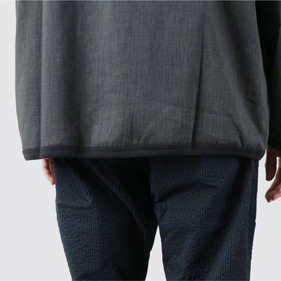 RE MADE IN TOKYO JAPAN（アールイー） リネン クールマックス シャツカーディガン / メンズ 羽織 春夏 麻 無地 日本製 シンプル Linen Cool Max Shirt Cardigan