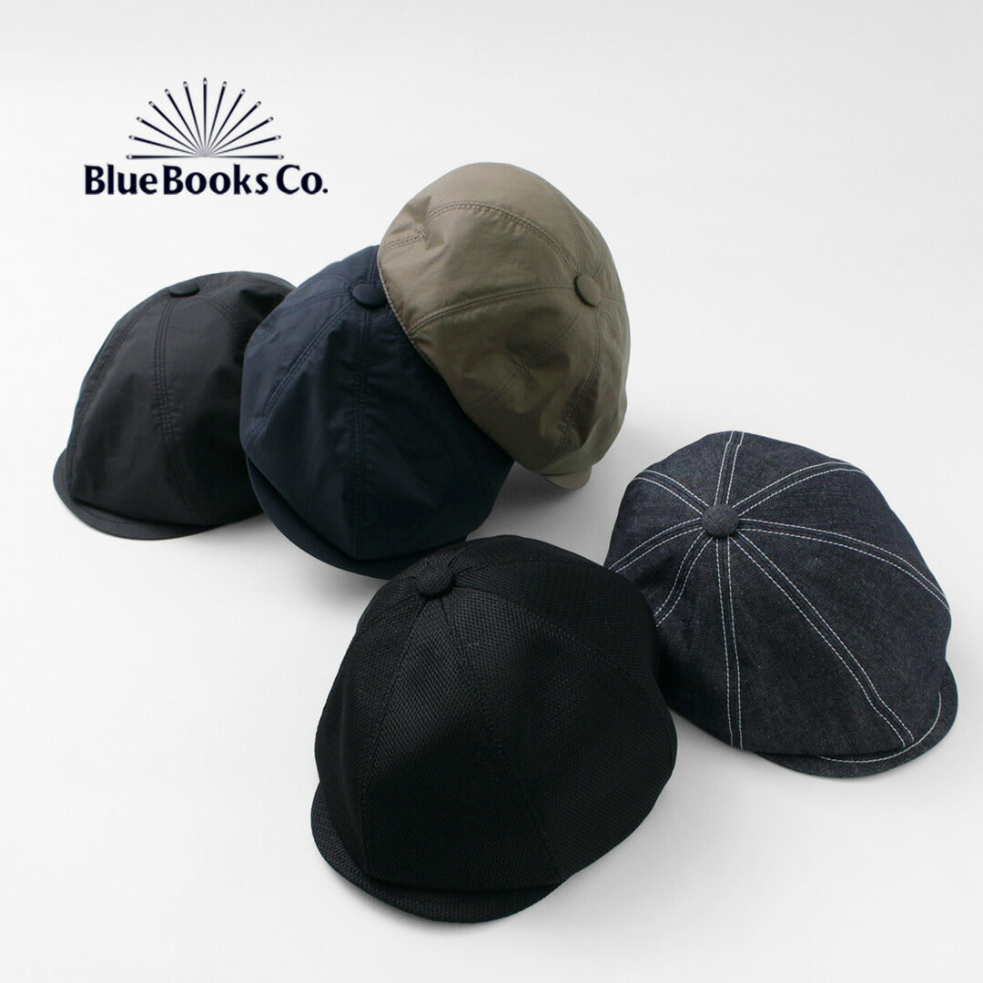 【30%OFF対象！7/29(月)09:59まで】BLUE BOOKS CO.（ブルーブックスコー） ゲットーボーイ / キャスケット メンズ  レディース 帽子 ハンチング メッシュ デニム 綿