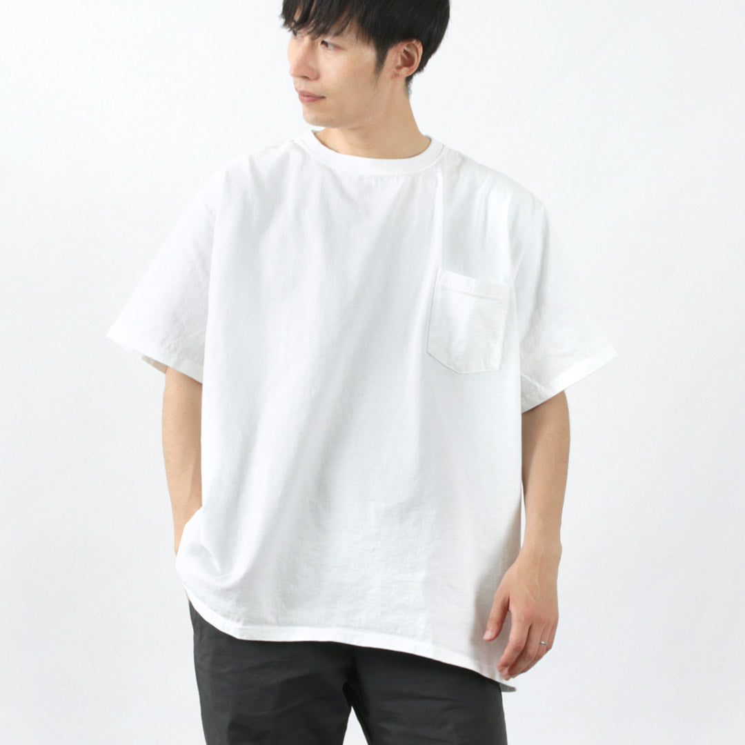 GOODWEAR（グッドウェア）ショートスリーブ ポケット ビッグ Tシャツ