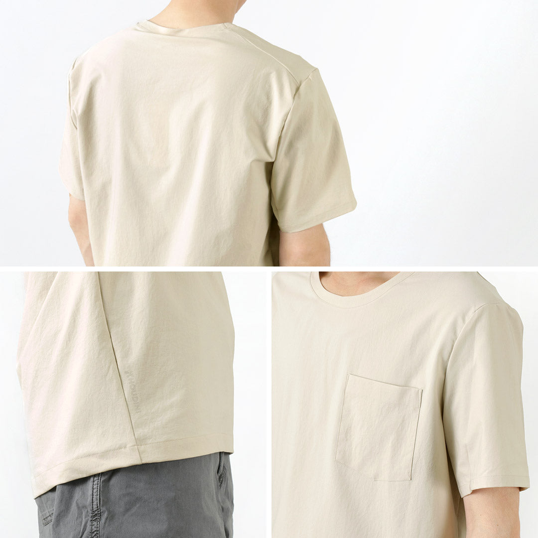HOUDINI（フーディニ）MS カバー Tee / メンズ トップス Tシャツ 半袖 速乾 ドライ 軽量 ストレッチ アウトドア MS Cover TEE