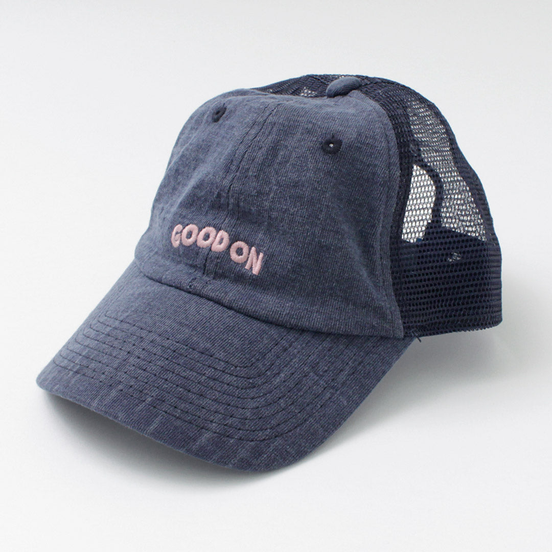 【30％OFF】GOOD ON（グッドオン） 別注 TEE メッシュキャップ “GOOD ON” 刺繍