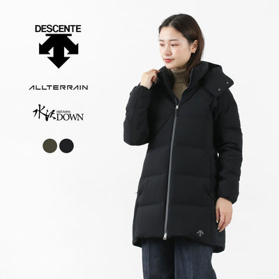 DESCENTE / ALLTERRAIN（デサント / オルテライン） 水沢ダウンコート アンカーHC レディース アウター ロング 日本製 DAWUGK43U MIZUSAWA DOWN COAT ANCHOR-HC クリスマス プレゼント ギフト