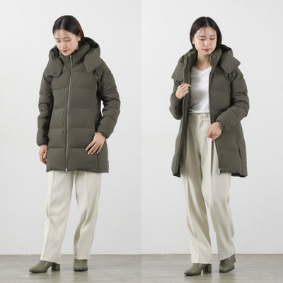 DESCENTE / ALLTERRAIN（デサント / オルテライン） 水沢ダウンコート アンカーHC レディース アウター ロング 日本製 DAWUGK43U MIZUSAWA DOWN COAT ANCHOR-HC クリスマス プレゼント ギフト
