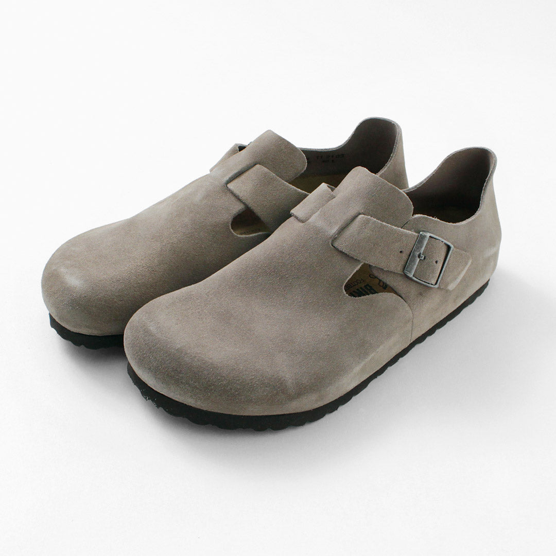 BIRKENSTOCK（ビルケンシュトック） ロンドン / スエードレザー ベロアレザー メンズ 靴 シューズ サンダル 天然皮革 レギュラーフィット LONDON SUEDE LEATHER クリスマス プレゼント ギフト