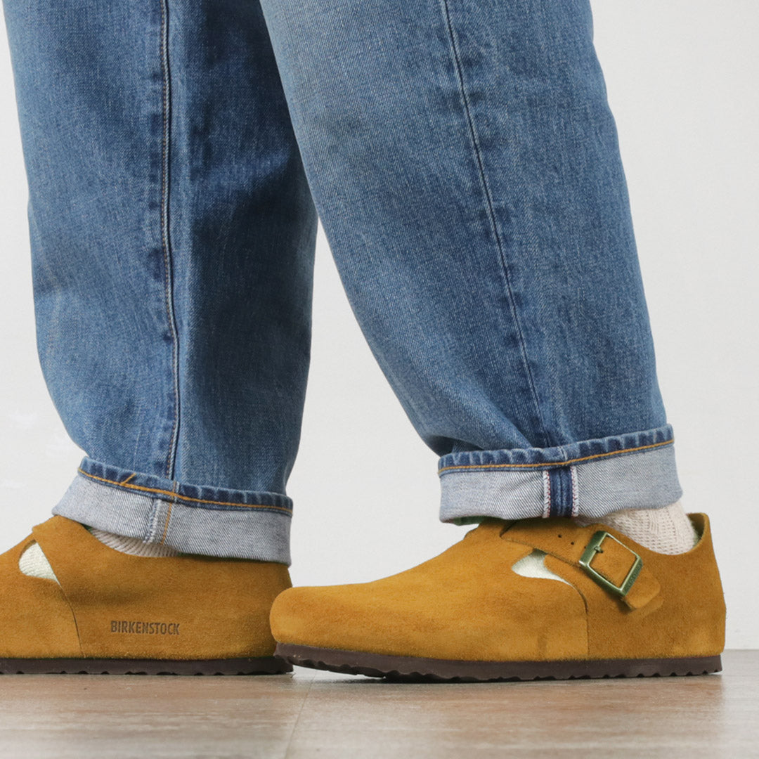 BIRKENSTOCK（ビルケンシュトック） ロンドン / スエードレザー ベロアレザー メンズ 靴 シューズ サンダル 天然皮革 レギュラーフィット LONDON SUEDE LEATHER クリスマス プレゼント ギフト