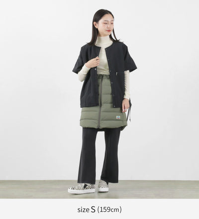 【まとめ買いで最大30％OFFクーポン】【20％OFF】MOUNTAIN EQUIPMENT（マウンテンイクィップメント） ストレッチダウン スカート レディース アウトドア 巻きスカート ショート丈 STRETCH DOWN SKIRT【セール】 クリスマス プレゼント ギフト