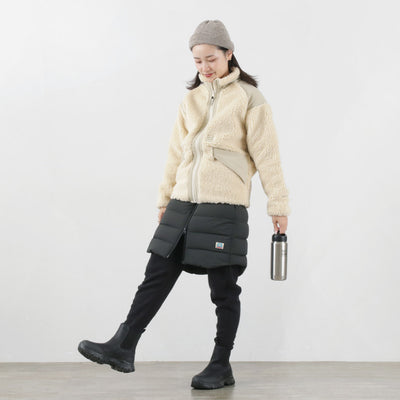 【まとめ買いで最大30％OFFクーポン】【20％OFF】MOUNTAIN EQUIPMENT（マウンテンイクィップメント） ストレッチダウン スカート レディース アウトドア 巻きスカート ショート丈 STRETCH DOWN SKIRT【セール】 クリスマス プレゼント ギフト