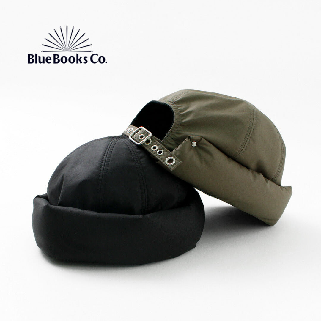 BLUE BOOKS CO.（ブルーブックスコー） Random Roll 帽子 ツバなし ロールキャップ メンズ 綿 コットン タイプライター 日本製 クリスマス プレゼント ギフト