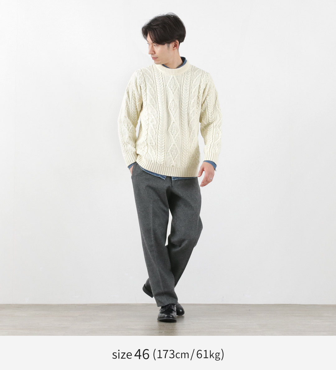【20％OFFクーポン対象！】D.C.WHITE（ディーシーホワイト） ウールメルトン テーパードトラウザー メンズ スラックス パンツ上品 暖かい 耐久性 日本製 クリスマス プレゼント ギフト