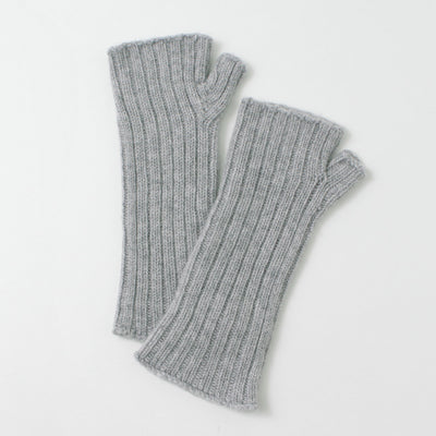 WILLIAM BRUNTON（ウィリアムブラントン） 3PLY リブ リストウォーマー レディース 手袋 カシミア アームウォーマー ニット 3PLY SHORT RIB WRISTWARMER クリスマス プレゼント ギフト