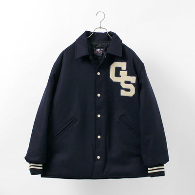 【20％OFFクーポン対象！】GAME SPORTSWEAR（ゲームスポーツウェア） スタジアム サーコート メンズ レディース ユニセックス スタジャン スタジアムジャンパー ジャケット ウール STADIUM SURCOAT クリスマス プレゼント ギフト
