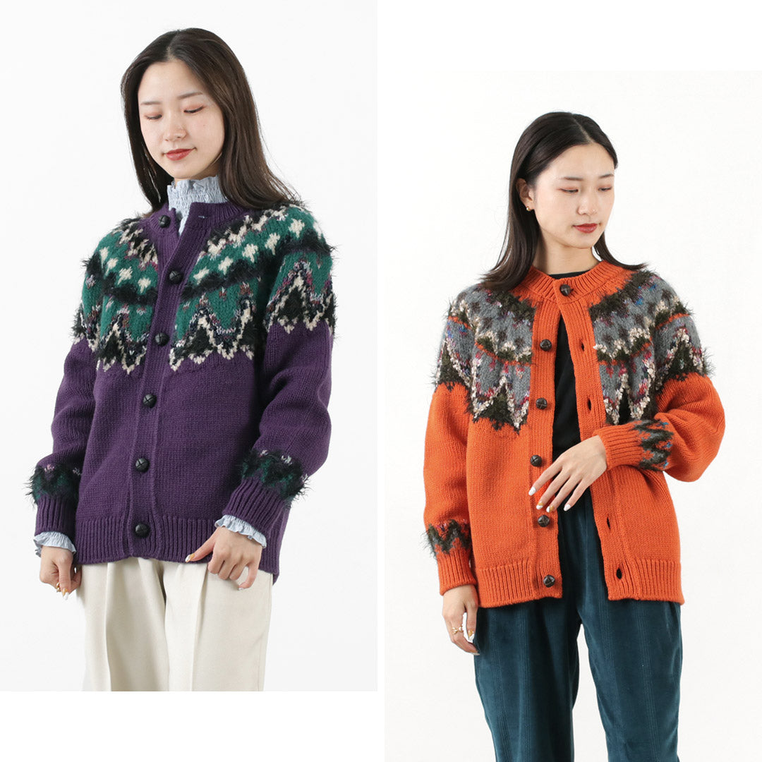 30％OFF】COOHEM（コーヘン） ノルディック ニット カーディガン