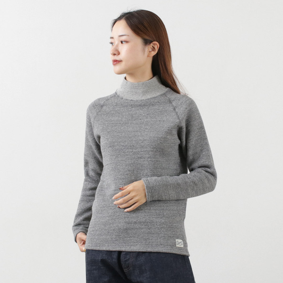 KEPANI（ケパニ） モックネック スウェット メンズ レディース ユニセックス ラフィー裏起毛 ラグランスリーブ 長袖 日本製 クリスマス プレゼント ギフト