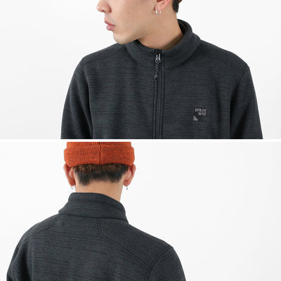 【まとめ買いで最大30％OFFクーポン】【20％OFF】SPRAY WAY（スプレイウェイ） ロワース ジャケット メンズ フリース アウター ミッドレイヤー ポーラテック POLARTEC 機能素材 ROWARTH JACKET クリスマス プレゼント ギフト【セール】
