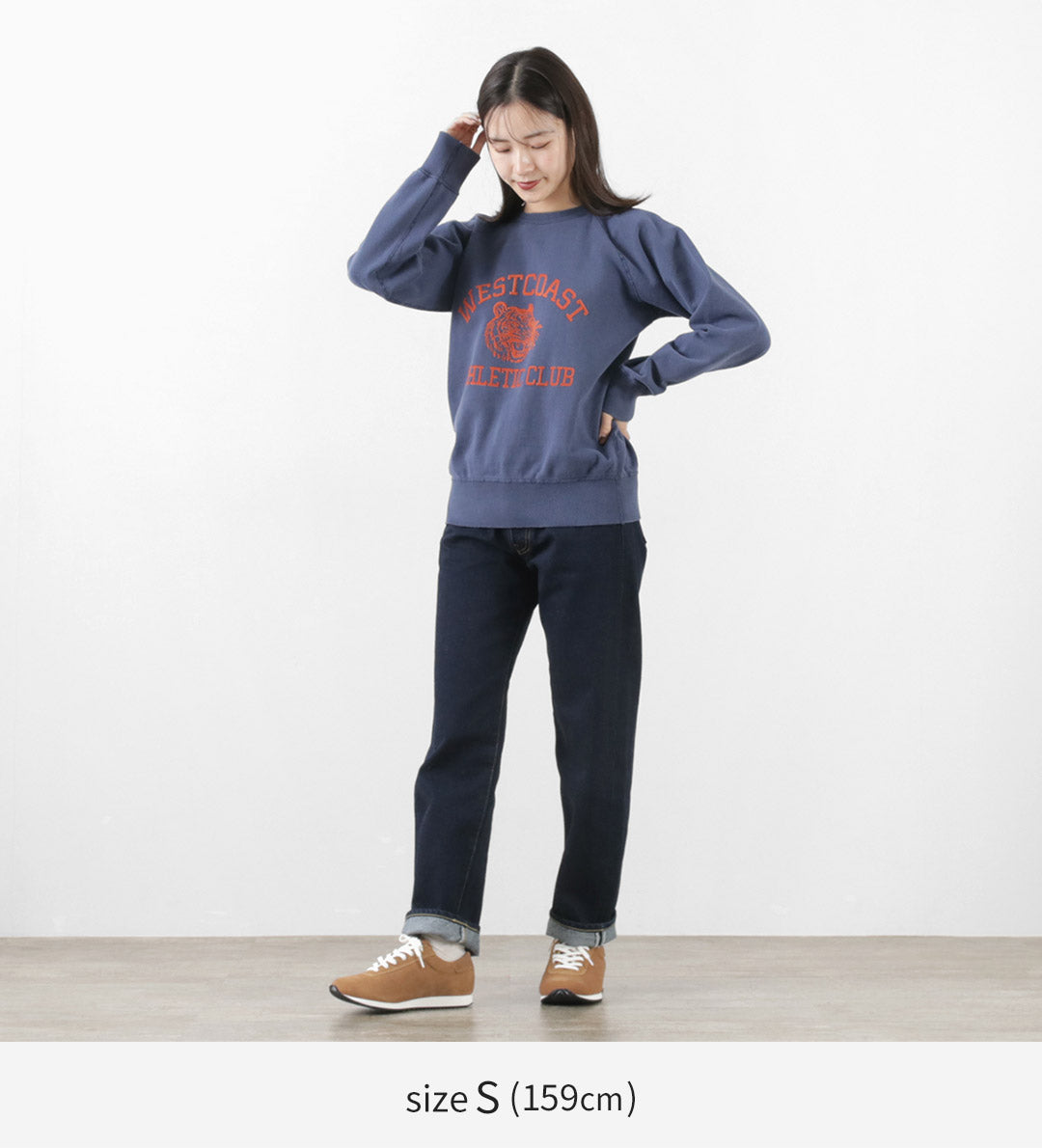 【まとめ買いで最大30％OFFクーポン】【20％OFF】MIXTA（ミクスタ） ヴィンテージ プリント スウェット / ウエストコースト アスレティッククラブ ラグランスリーブ クルーネック トレーナー メンズ レディース 長袖 アメリカ製 WEST COAST Crew Neck Sweat Raglan Sleeve【セール】