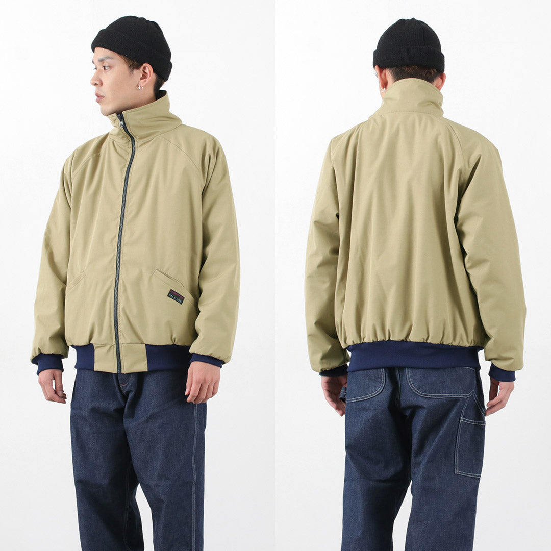 【まとめ買いで最大30％OFFクーポン】【20％OFF】CAL O LINE（キャルオーライン） リバーシブル シェルド フリース ジャケット メンズ アウター ブルゾン 裏起毛 スタンドカラー 撥水 日本製 REVERSIBLE SHELLED FLEECE JACKET クリスマス プレゼント ギフト【セール】