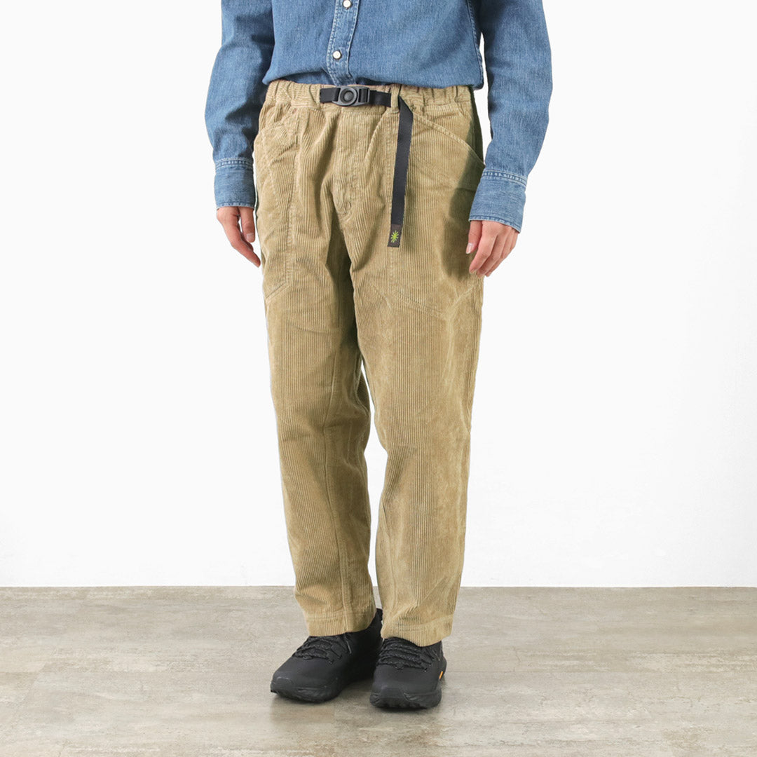 【30％OFF】GOHEMP（ゴーヘンプ） ヘンプコーデュロイ トラベラー イージーパンツ ワイド テーパード メンズ ヘンプ HEMP CORDUROY TRAVELER EASY PANTS【セール】