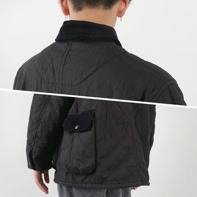 【20％OFFクーポン対象！】GOHEMP（ゴーヘンプ） ヘンプキルト ベーシックジャケット メンズ ヘンプコットン キルティング フリース コーデュロイ コール天 HEMP QUILT BASIC JACKET クリスマス プレゼント ギフト