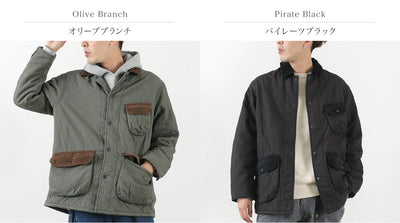 【20％OFFクーポン対象！】GOHEMP（ゴーヘンプ） ヘンプキルト ベーシックジャケット メンズ ヘンプコットン キルティング フリース コーデュロイ コール天 HEMP QUILT BASIC JACKET クリスマス プレゼント ギフト