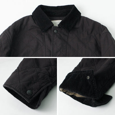 【20％OFFクーポン対象！】GOHEMP（ゴーヘンプ） ヘンプキルト ベーシックジャケット メンズ ヘンプコットン キルティング フリース コーデュロイ コール天 HEMP QUILT BASIC JACKET クリスマス プレゼント ギフト
