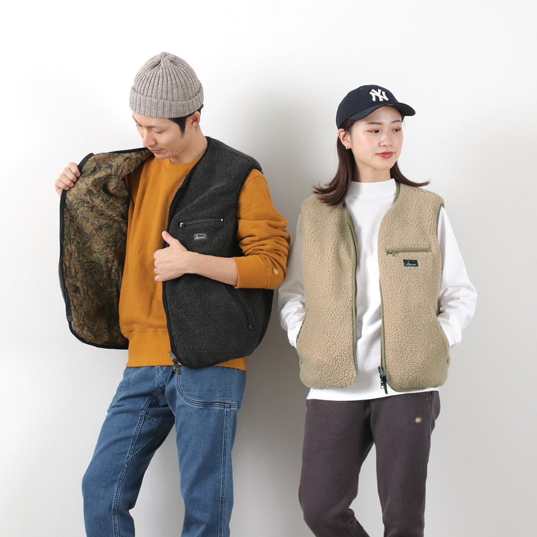 【30％OFF】GOHEMP（ゴーヘンプ） ブラウンロッジベスト