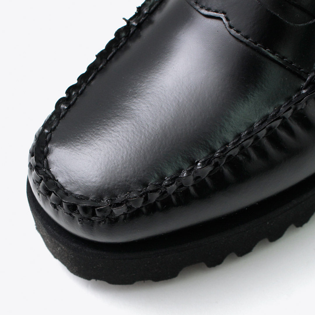 【20％OFFクーポン対象！】G.H.BASS（ジーエイチバス） WEEJUN 90S ペニーローファー 厚底 / レディース 革靴 レザーシューズ EASY WEEJUNS 90S PENNY LOAFERS クリスマス プレゼント ギフト