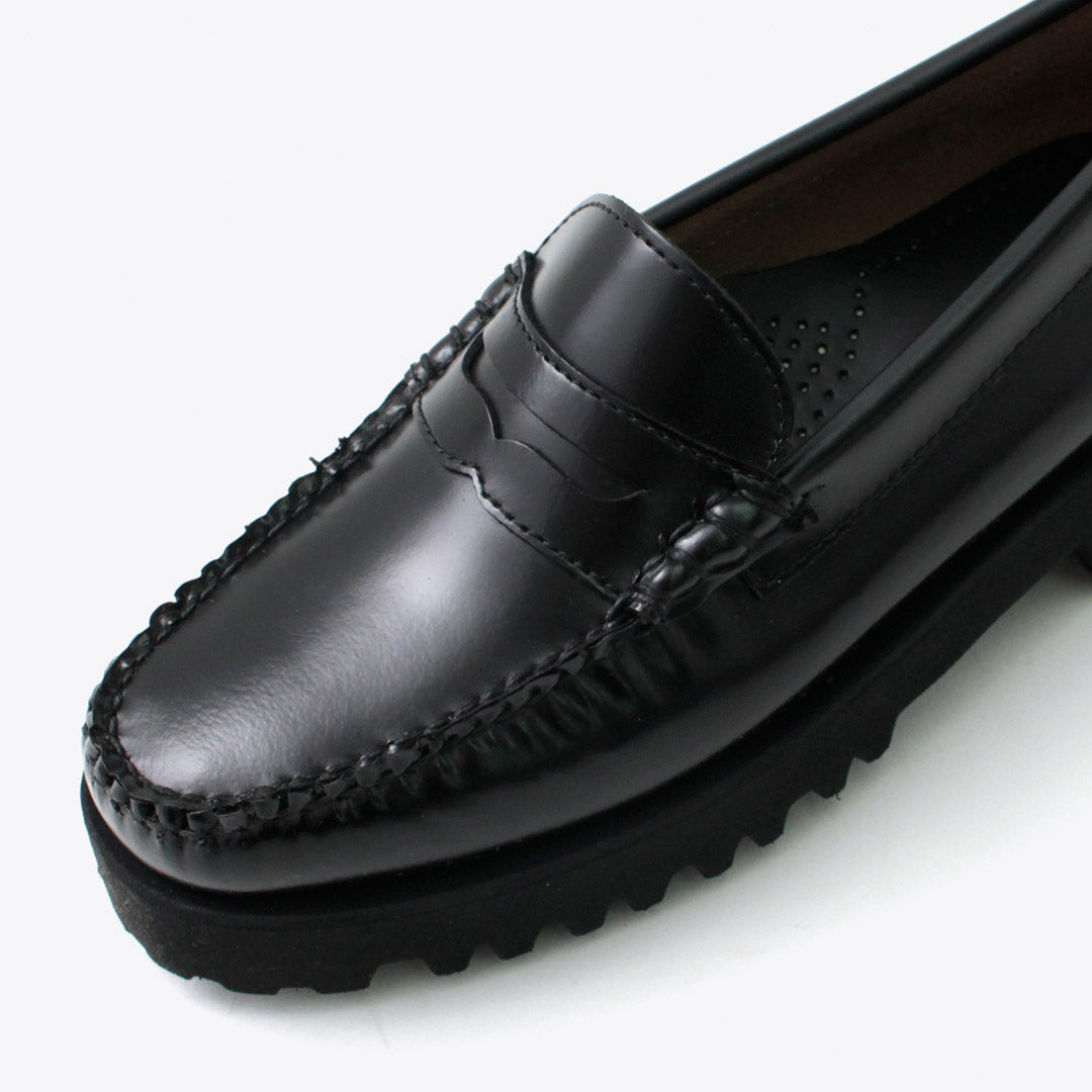 【20％OFFクーポン対象！】G.H.BASS（ジーエイチバス） WEEJUN 90S ペニーローファー 厚底 / レディース 革靴 レザーシューズ EASY WEEJUNS 90S PENNY LOAFERS クリスマス プレゼント ギフト