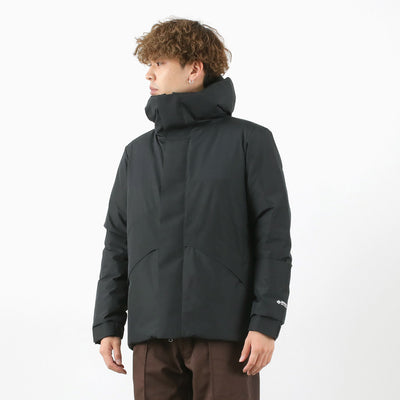 【まとめ買いで最大30％OFFクーポン】【20％OFF】＋phenix（プラスフェニックス） ブロッキング ダウンジャケット メンズ アウター GORETEX ゴアテックス フード アウトドア BLOCKING DOWN JACKET GTX【セール】 クリスマス プレゼント ギフト