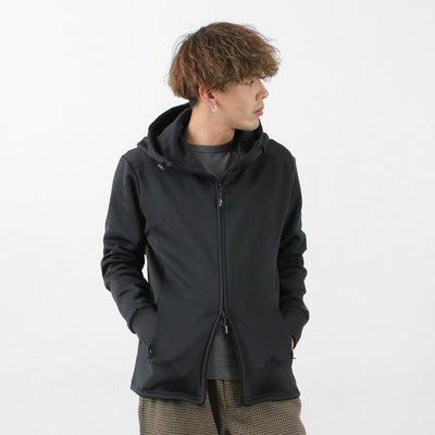 【まとめ買いで最大30％OFFクーポン】【20％OFF】＋phenix（プラスフェニックス） パワー ストレッチ ジップフーディー メンズ アウター POLARTEC ポーラテック トレッキング 登山 ミッドレイヤー POWER STRETCH ZIP HOODIE クリスマス プレゼント ギフト【セール】