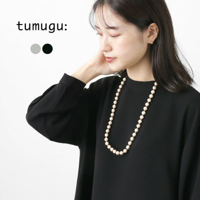 TUMUGU（ツムグ） ネックレス レディース パール オケージョン フォーマル 結婚式 日本製