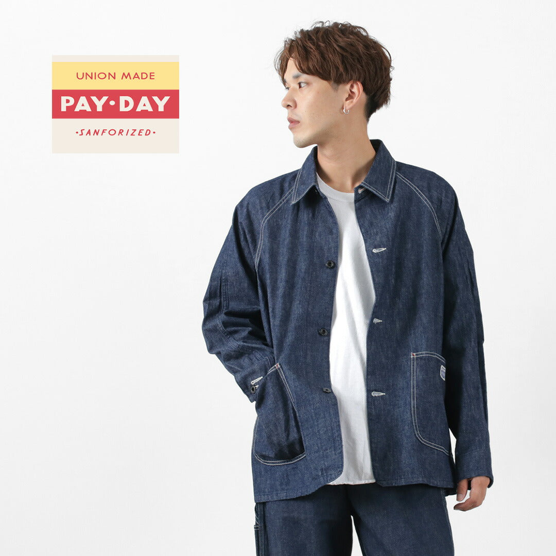 Pay Day ペイデイ 40's 大戦 カバーオール リジッド-38 日本製 ...