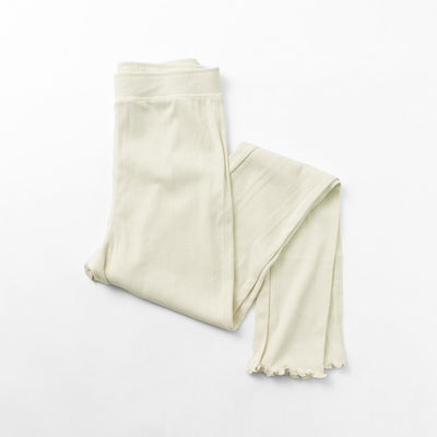 MILLER（ミラー） パネルリブ レギンス ロング 10分丈 スパッツ 綿 コットン 無地 レディース RM224-2045 PRIB LEGGINS